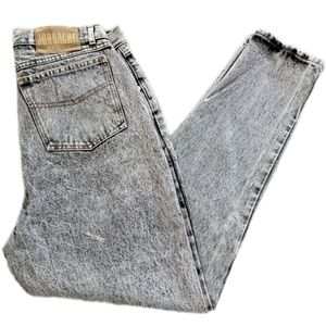 VTG 90s Jordache Acid Wash High Rise Tapered Denim Jeans